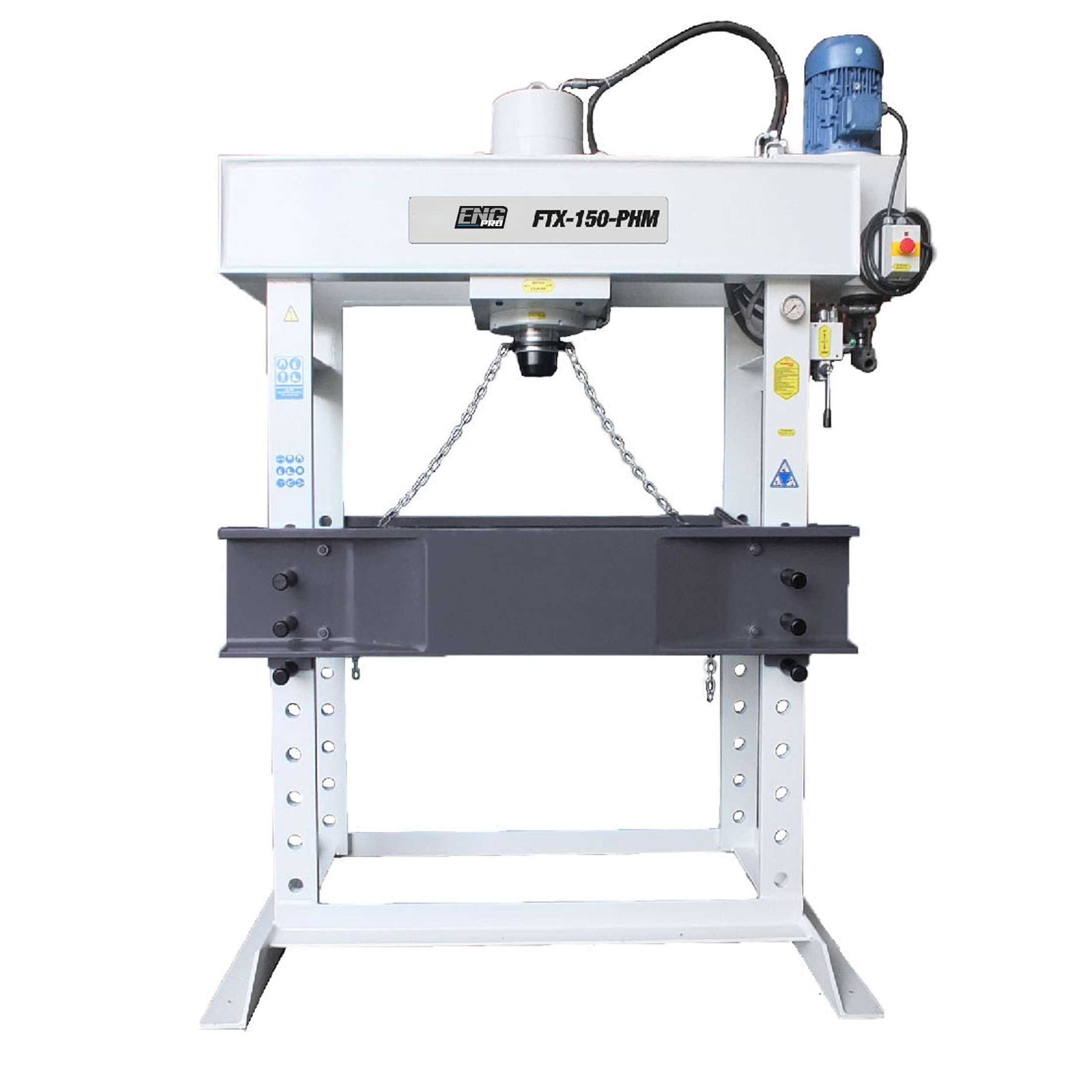 Pressa Idraulica Professionale 150 Ton 400V Trifase FTX-150-PHM
