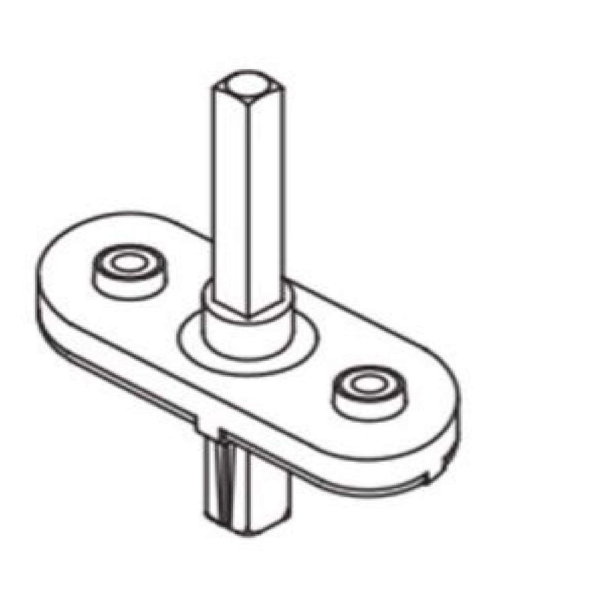 Movimento Dk 45Mm Per Martelline Con Boccole - Colombo design XDK45D