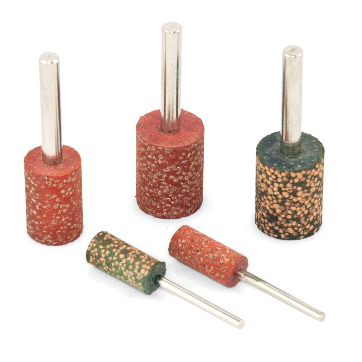 Mola in gomma con sfere abrasive per lucidare D.30x25xG.6 Gr.(80-120) - 25 pz