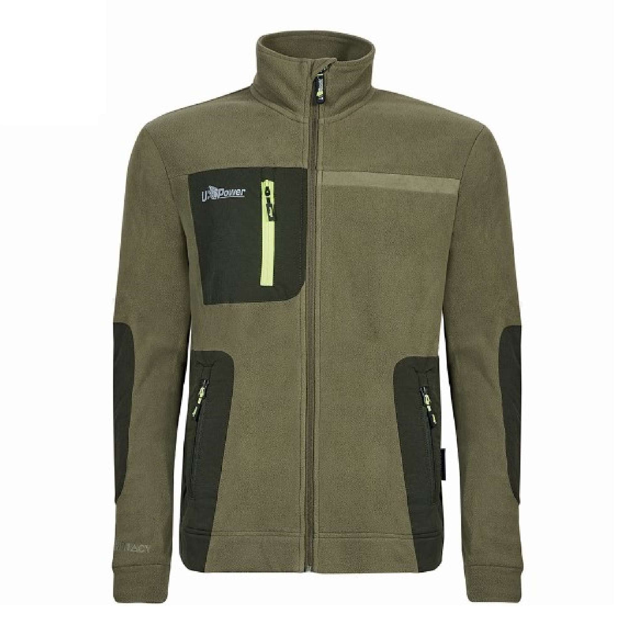 Giacca Micropile Venus verde oliva taglia XL - U-Power FU225BO XL