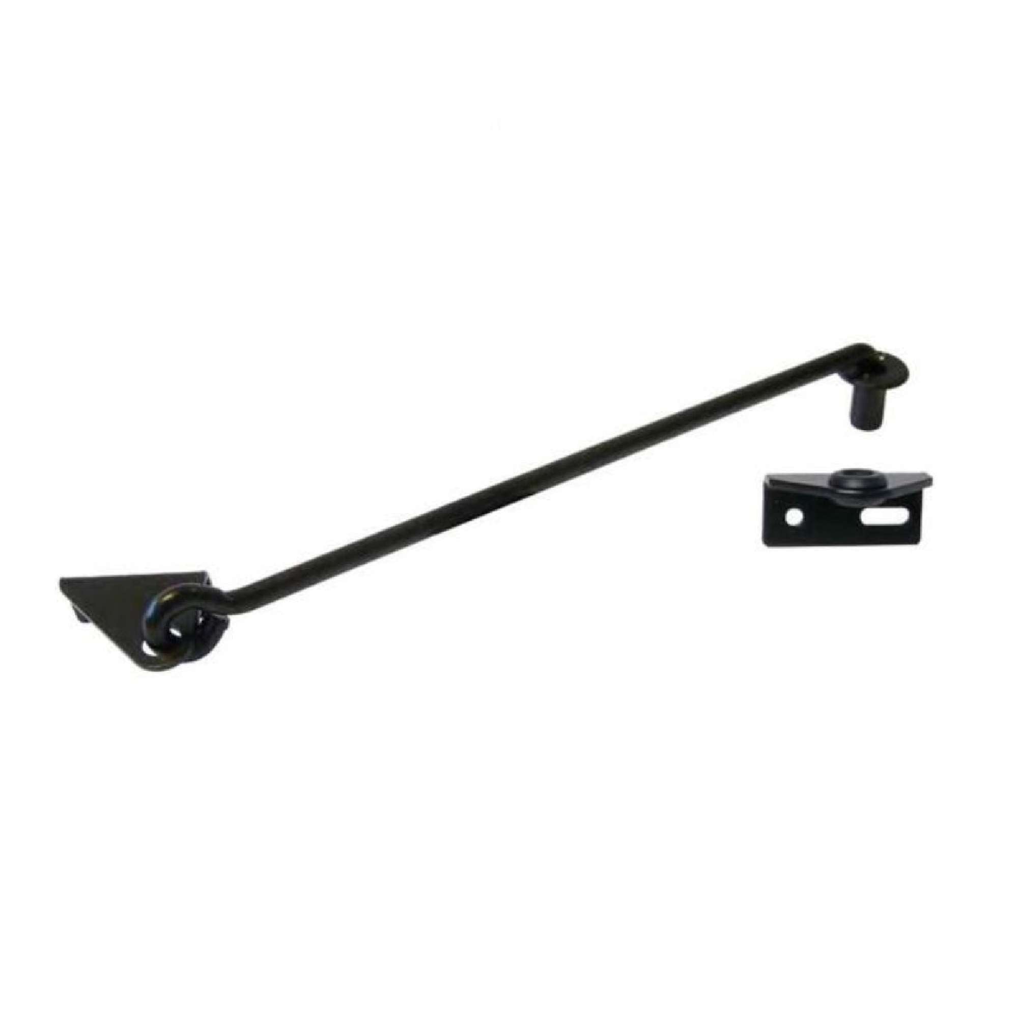 Fermapersiana ad asta nero Ral 9005 - Torbel