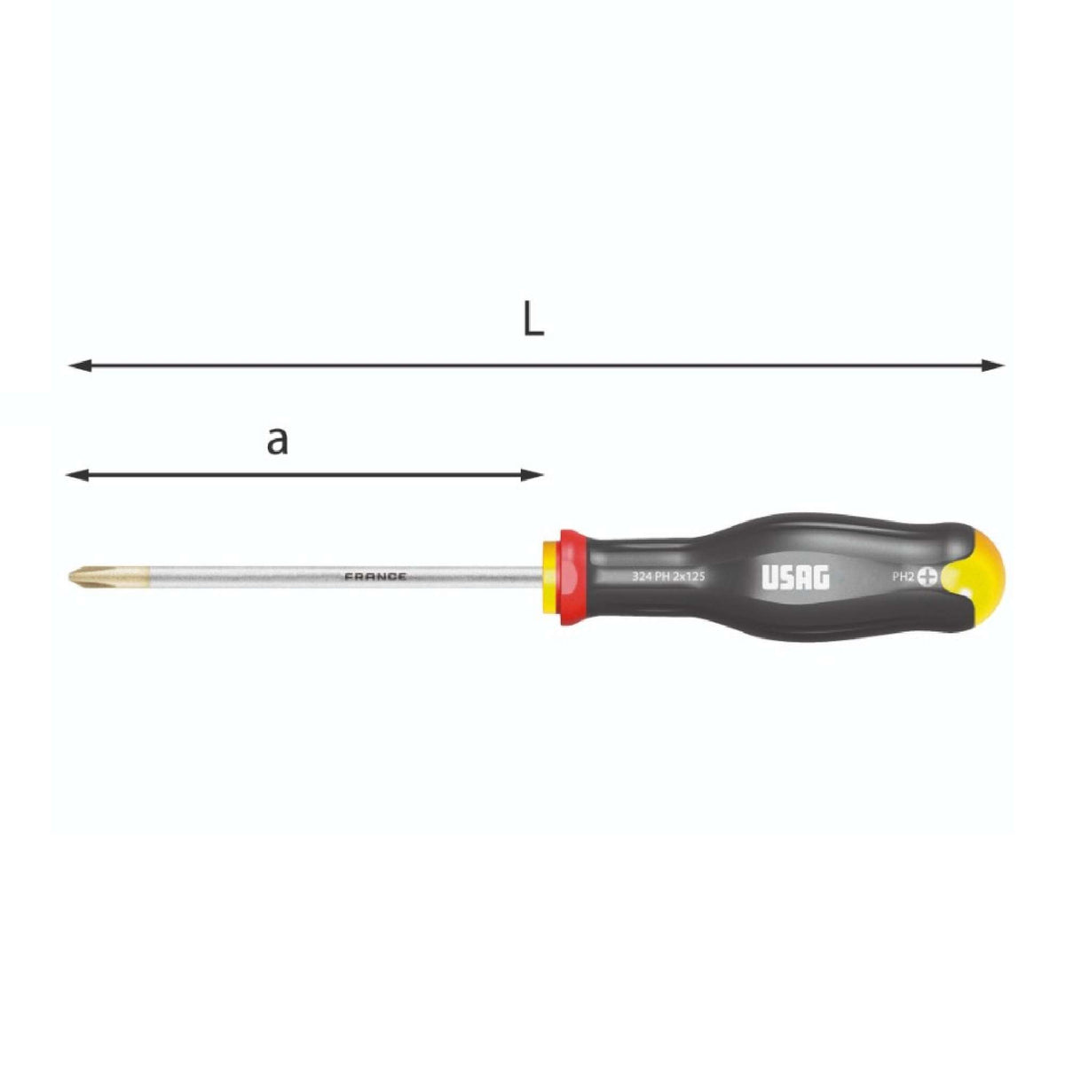 Giraviti per viti con impronta a croce Phillips - Usag 324 PH