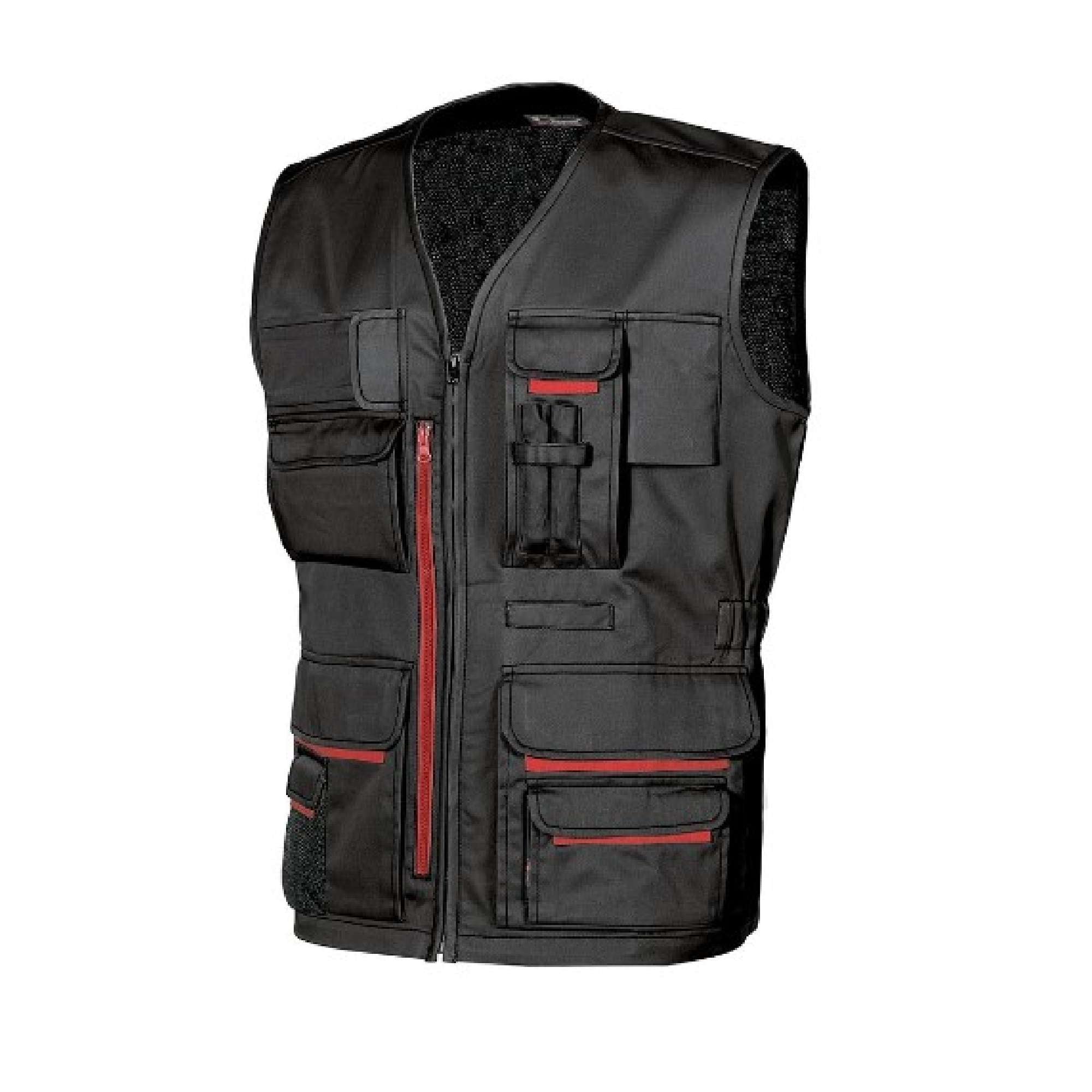 Gilet da lavoro Fun nero - U-Power HY018BC