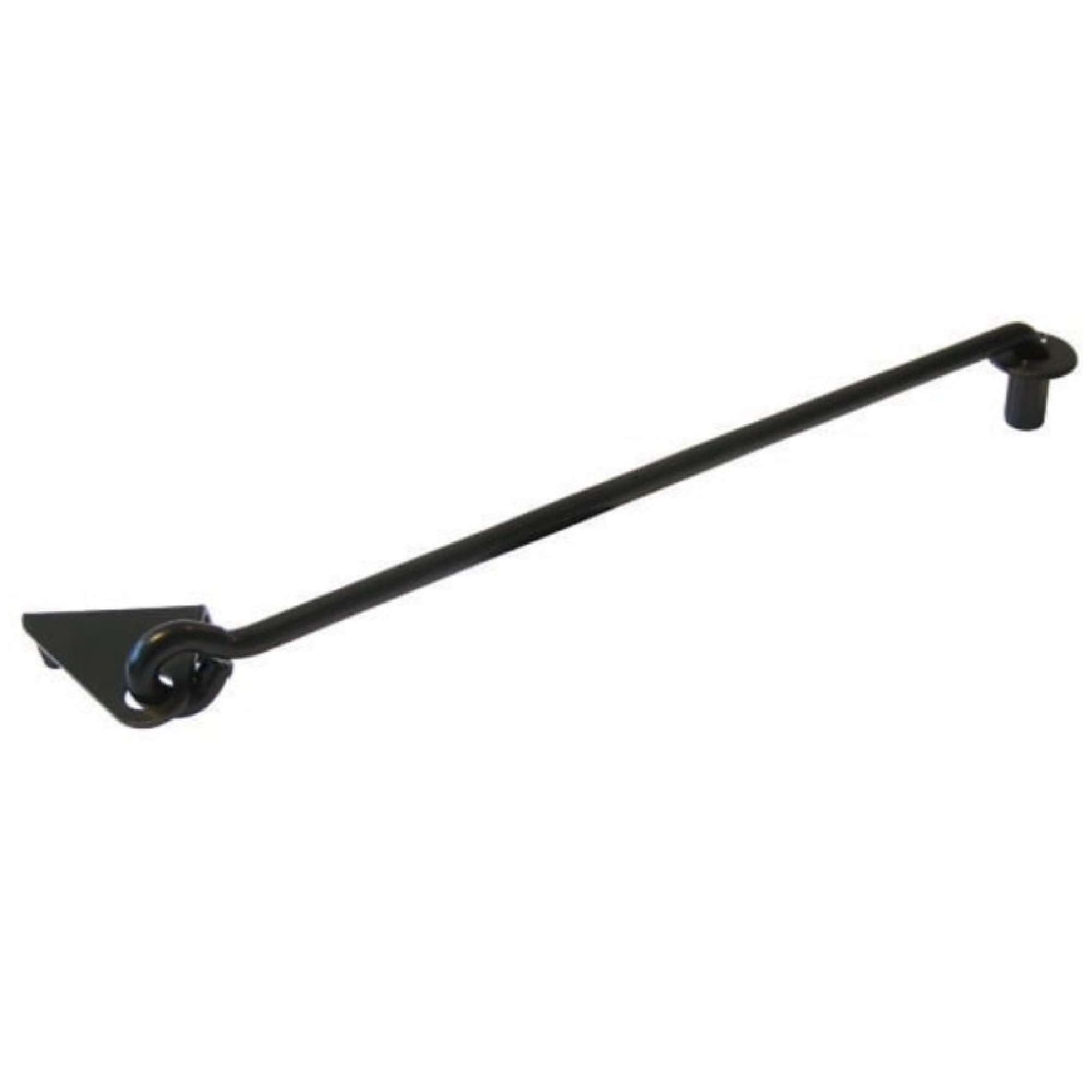 Fermapersiana ad asta nero Ral 9005 - Torbel