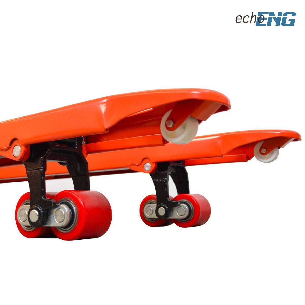 Transpallet manuale sollevatore pallet 2500 Kg 2 rulli - ENG PRO MA SL TT25