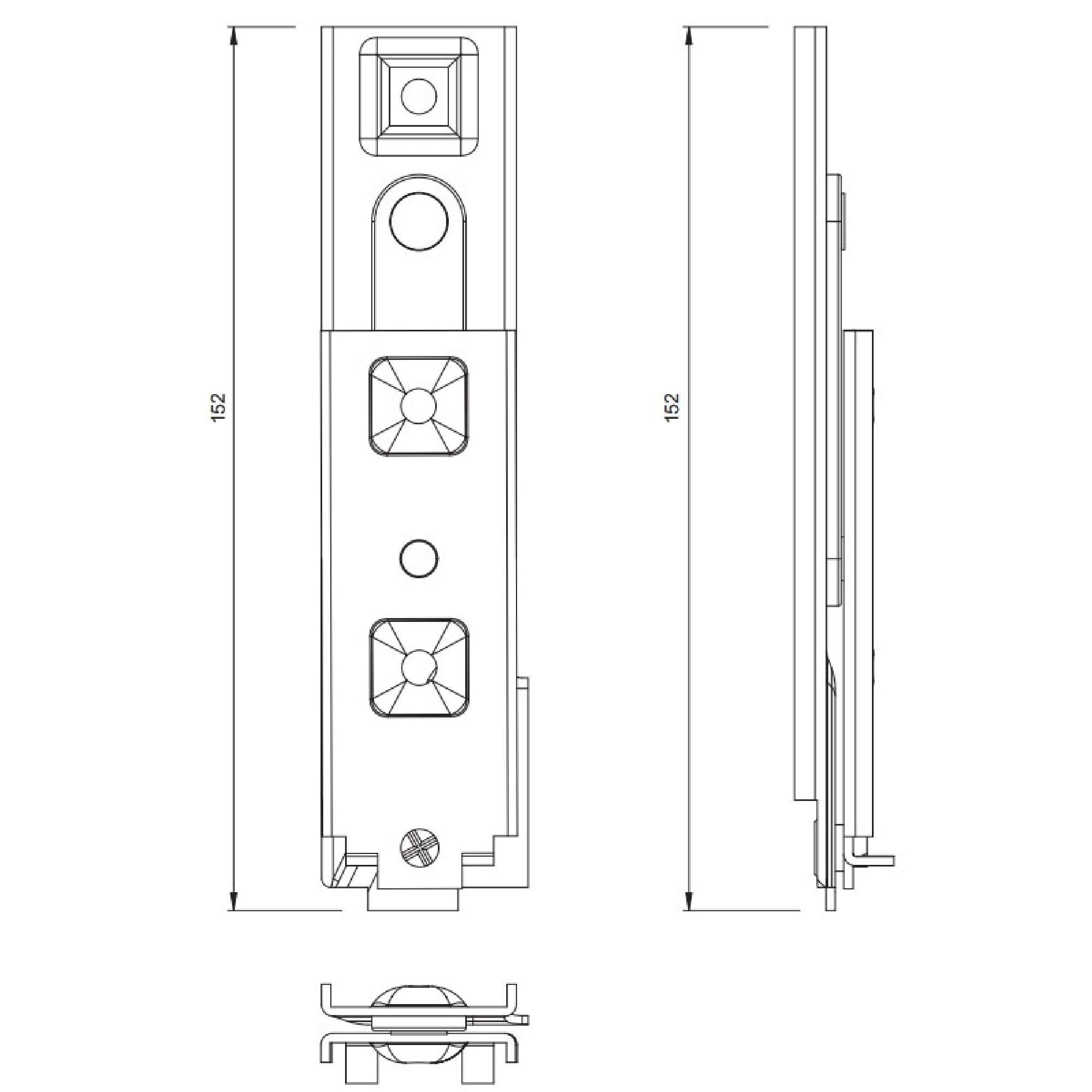 Cerniera Vegadue apertura singola - Master Italy