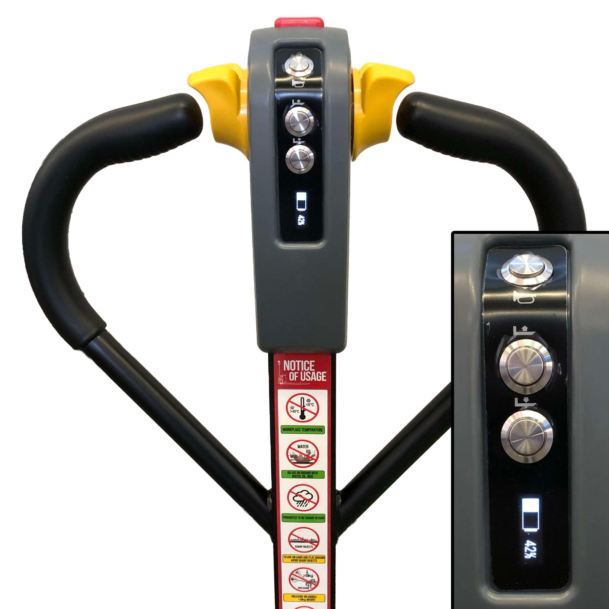 Transpallet elettrico elevatore compatto 1500Kg ENG PRO MA SL ET15L