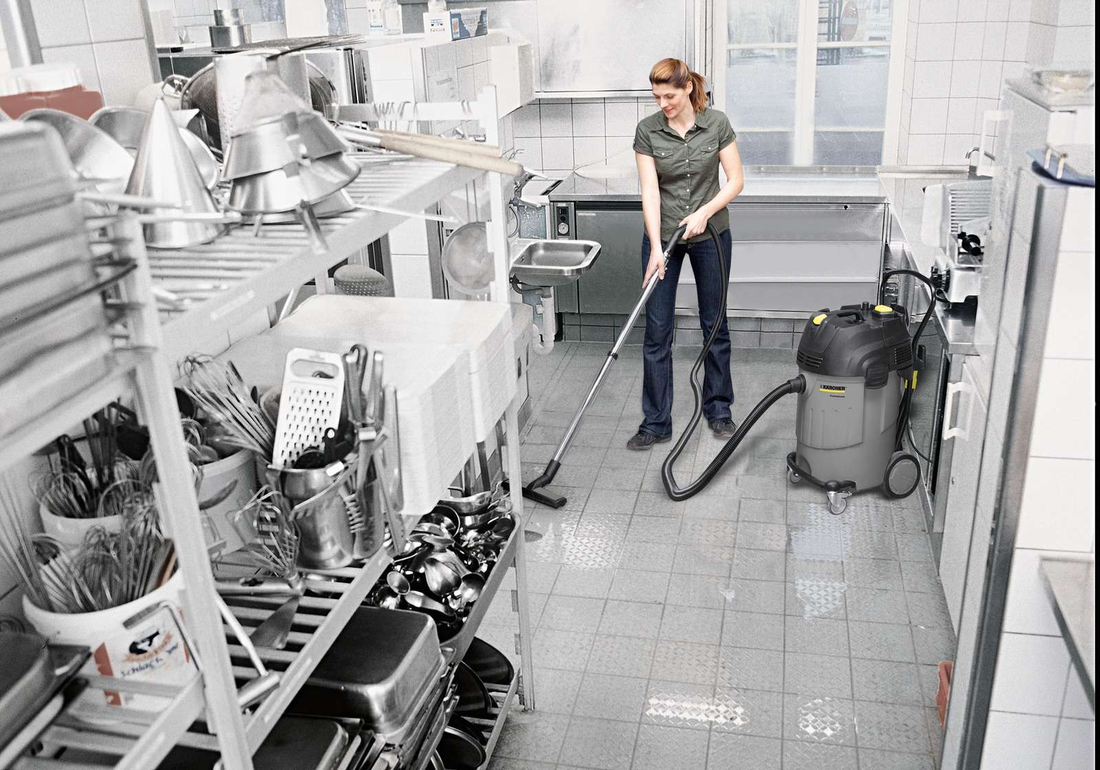 Bidone aspiratutto NT 65/2 Ap Karcher