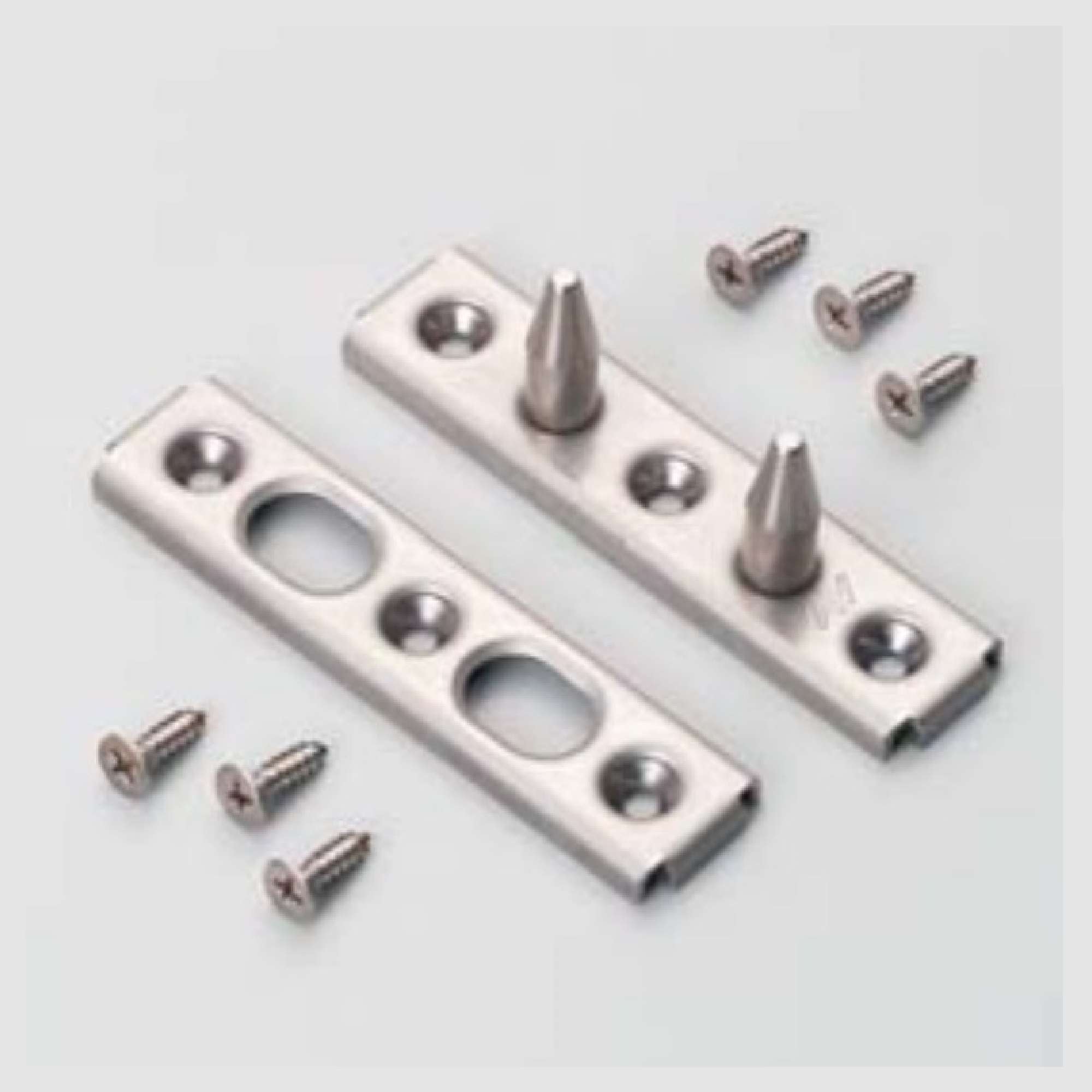 Rostro antiscasso per porte ambidestro INOX - Savio 1459.3