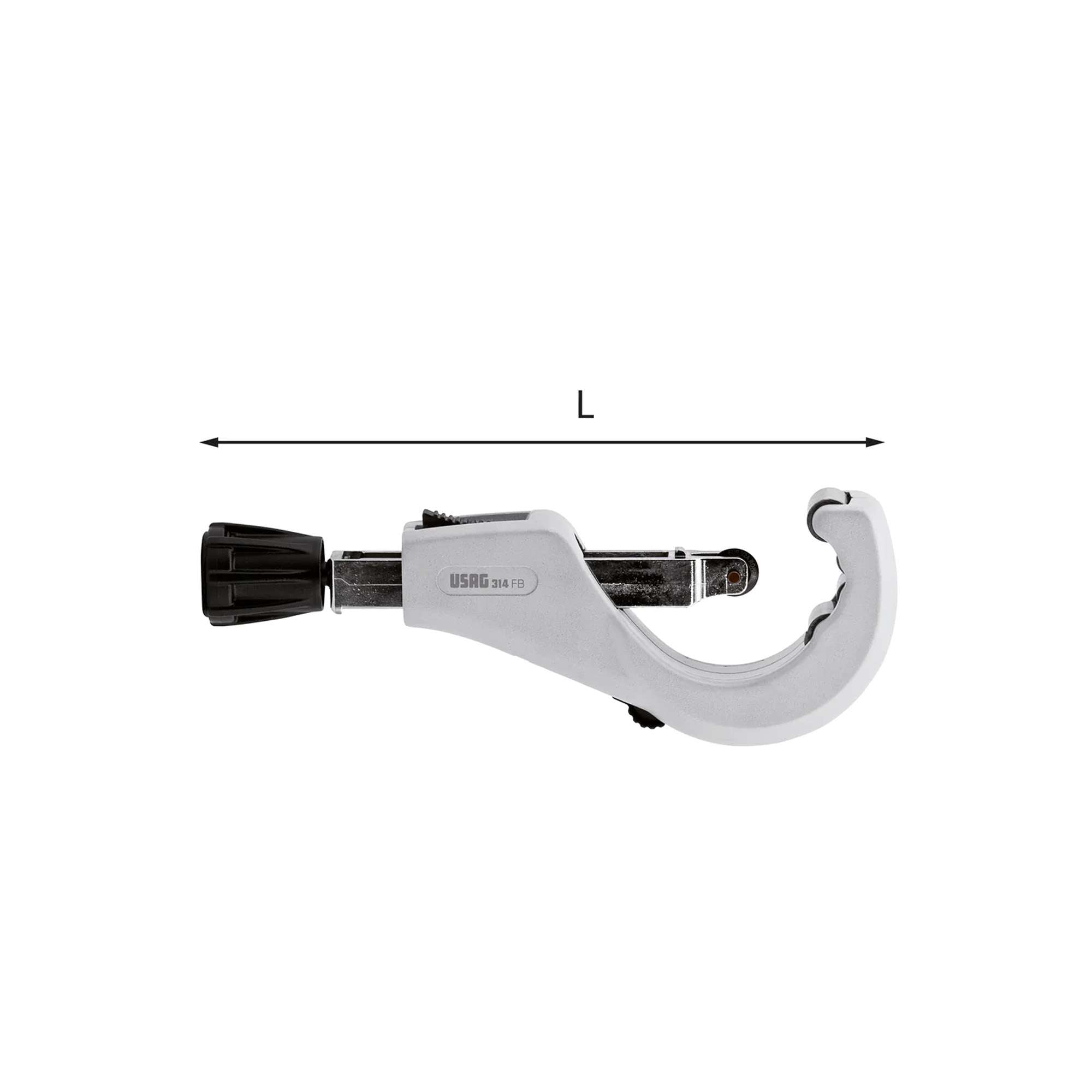 Tagliatubi per tubi in accaio Inox 6-76mm 1/4-3" 910gr - Usag 314 FB