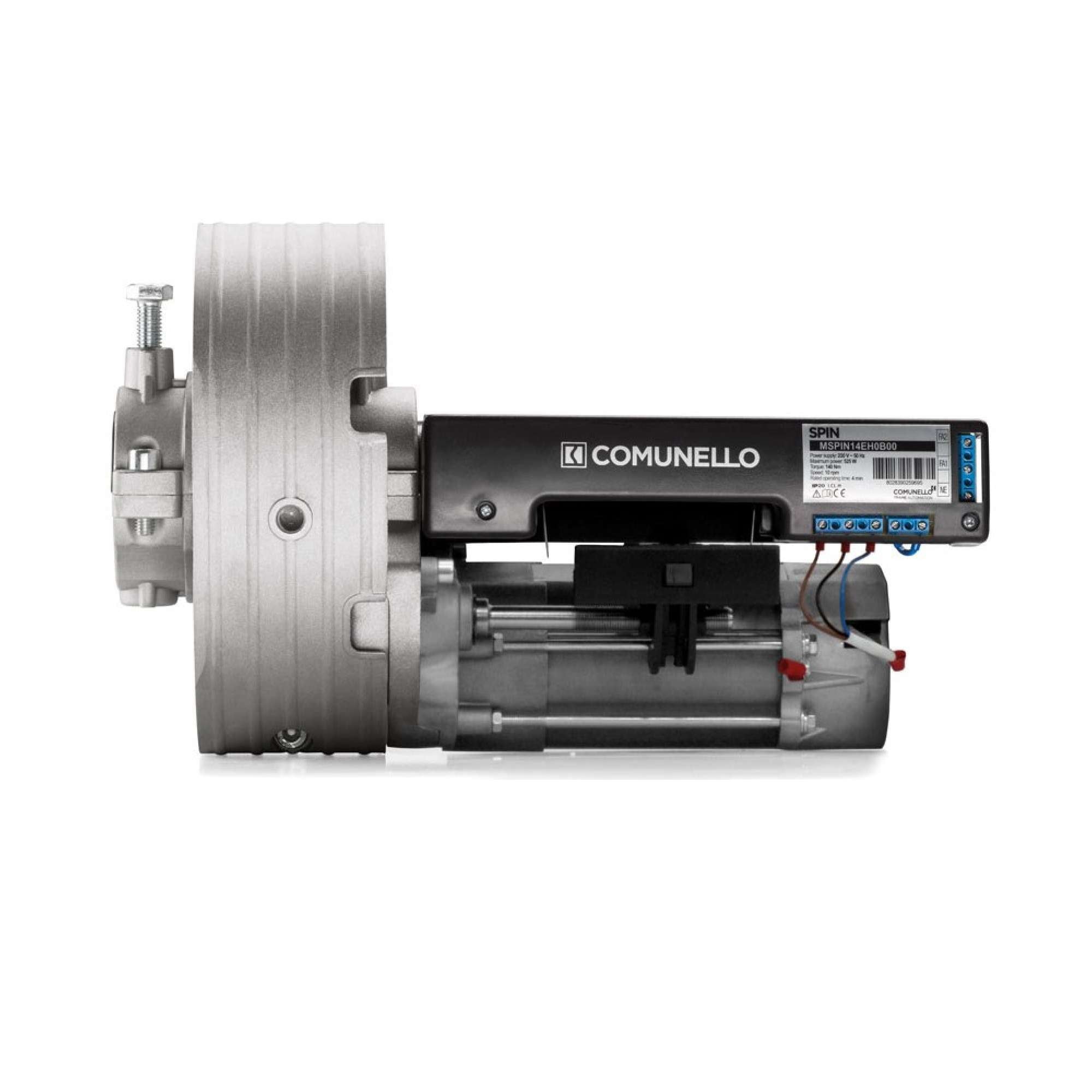 Motore per serrande avvolgibili con elettrofreno - Comunello SPIN