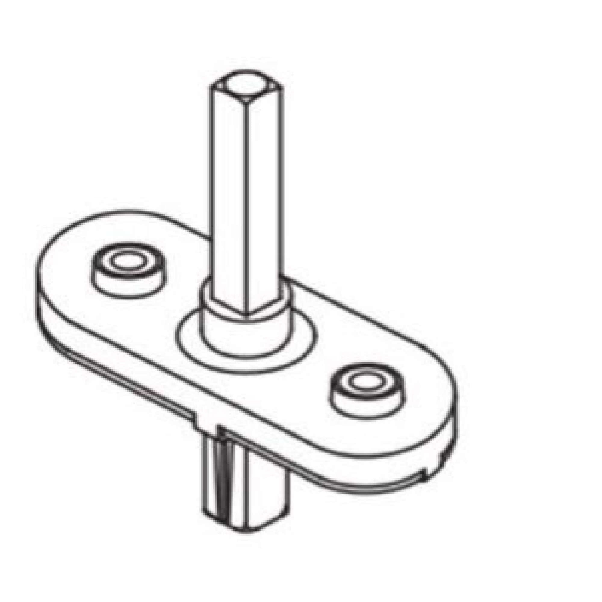 Movimento Dk 45Mm Per Martelline Con Boccole - Colombo design XDK45D