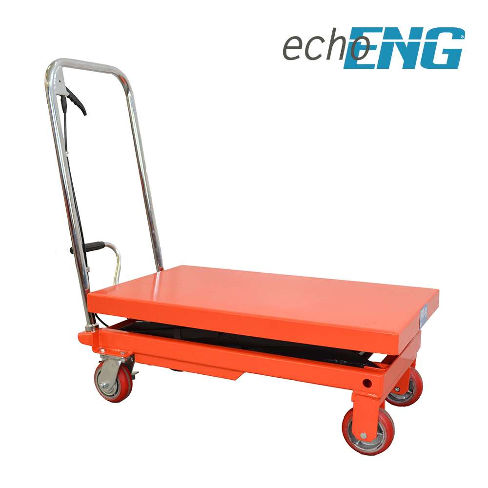 Carrello a pantografo piattaforma sollevatore 300kg con ruote ENG PRO MA SL CP30