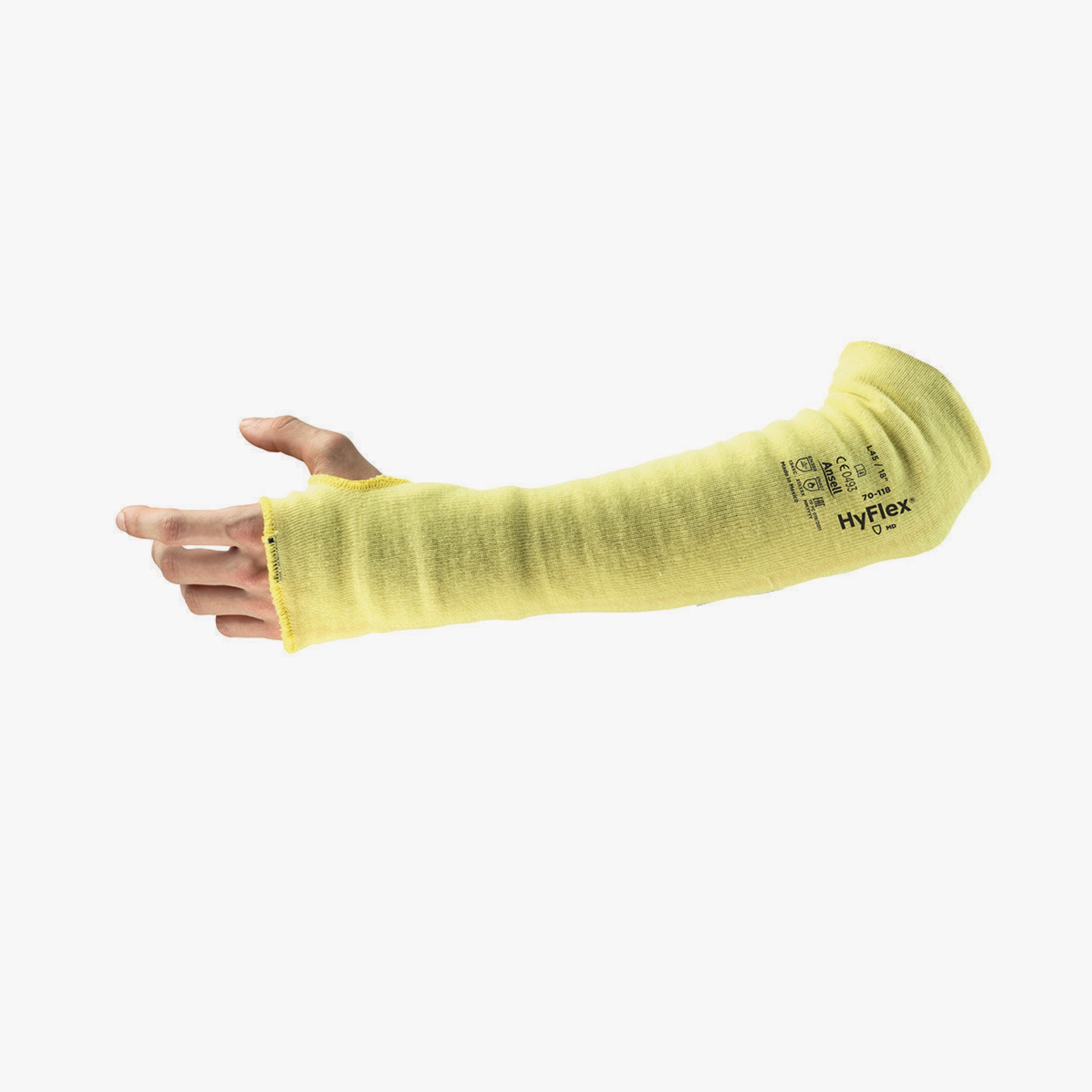 Manicotto 35cm in Kevlar antitaglio giallo S4150064