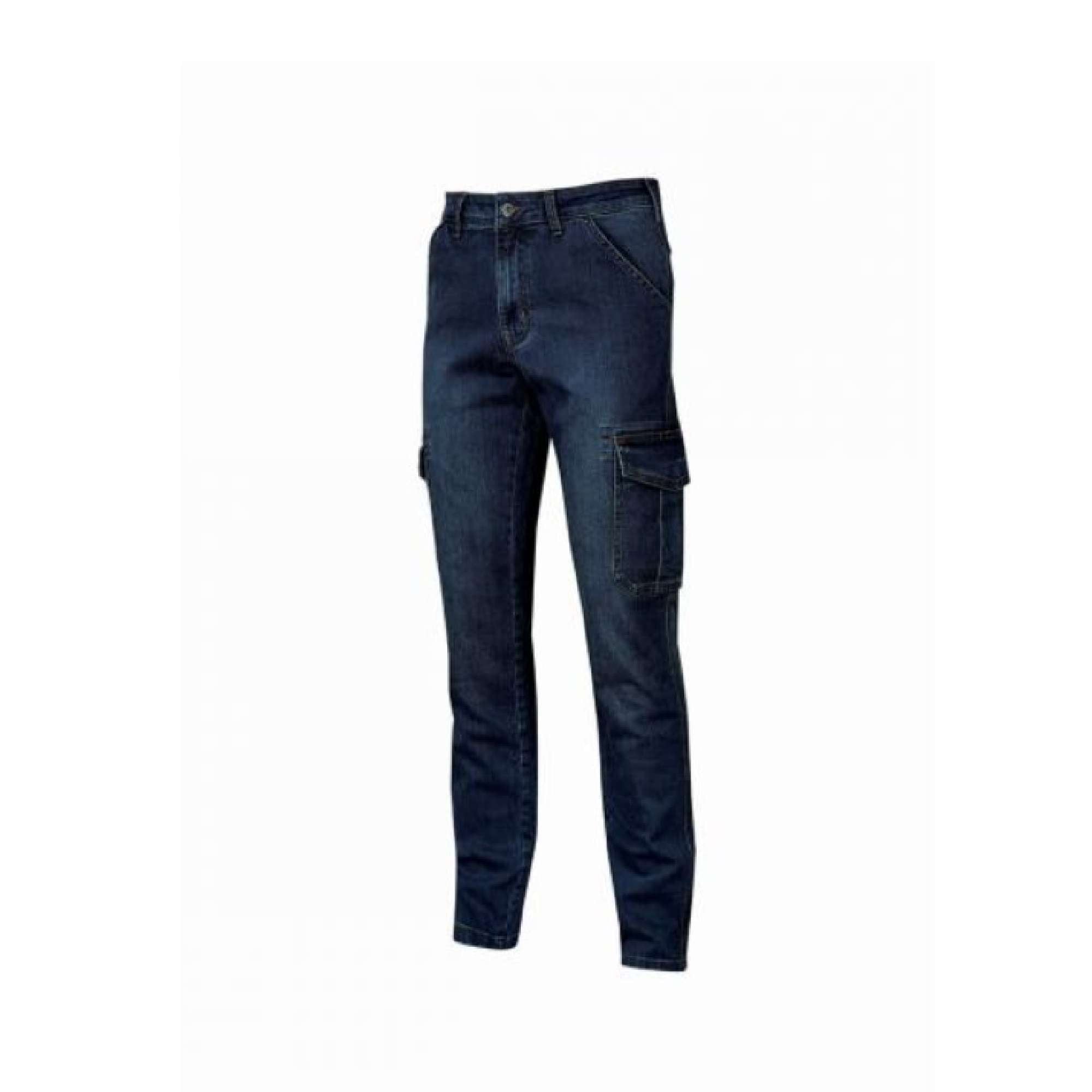 Blue Jeans da lavoro cargo modello Tommy taglia S - U-Power EX244DB/S