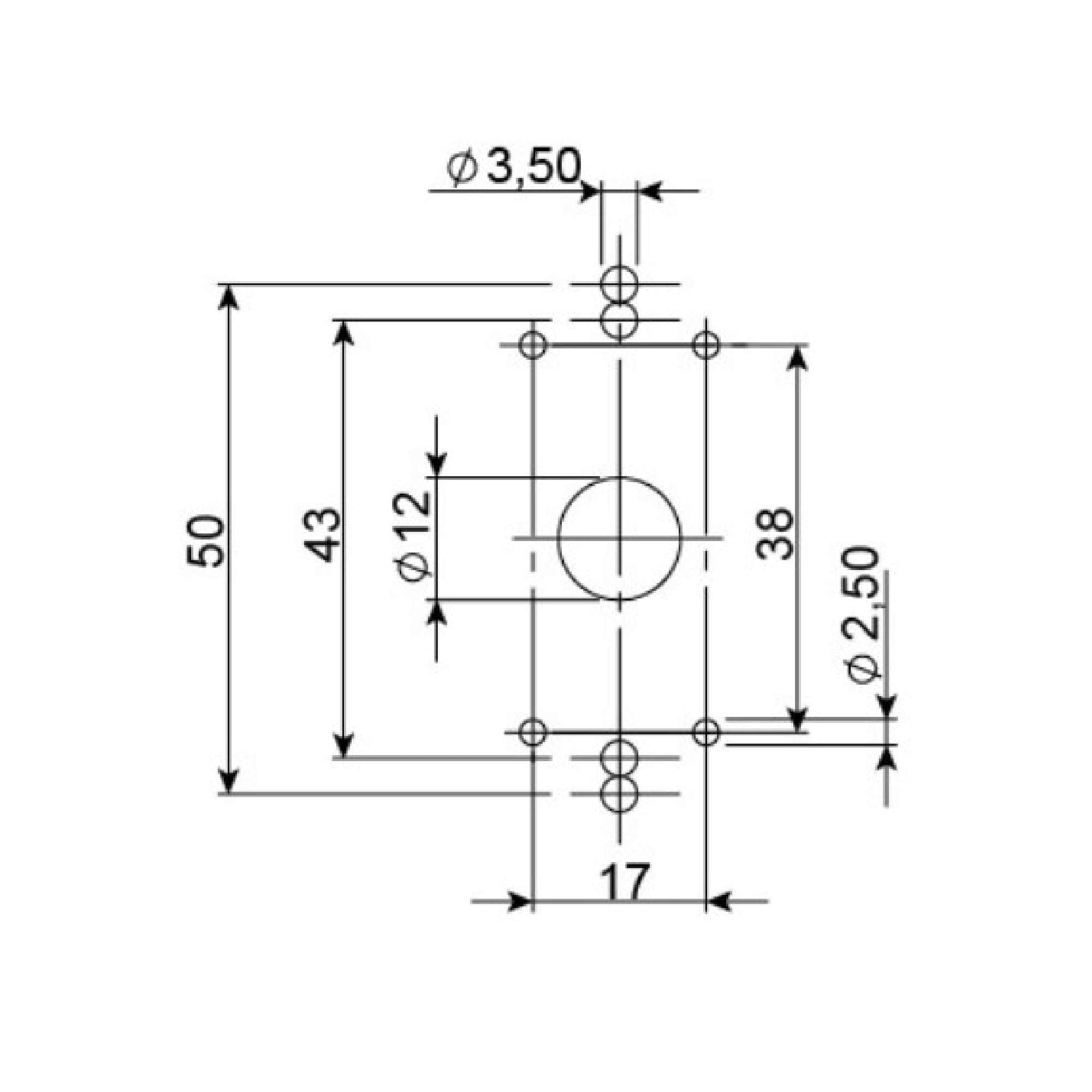 Maniglia doppia Prima Plus - GIESSE 02792