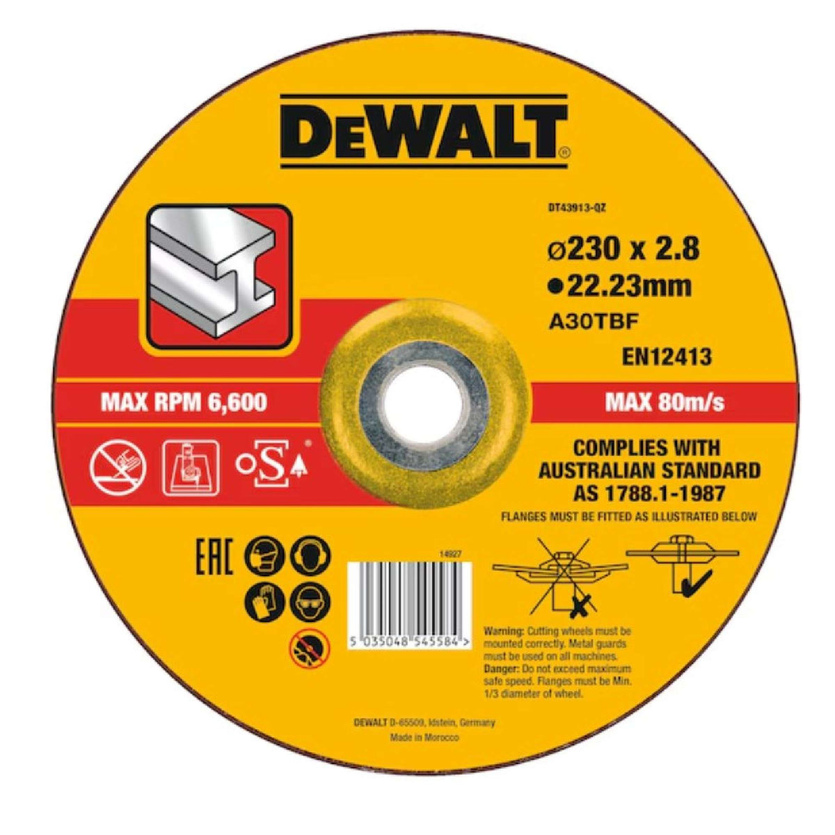 Disco da taglio OSA ad alte prestazioni - Dewalt