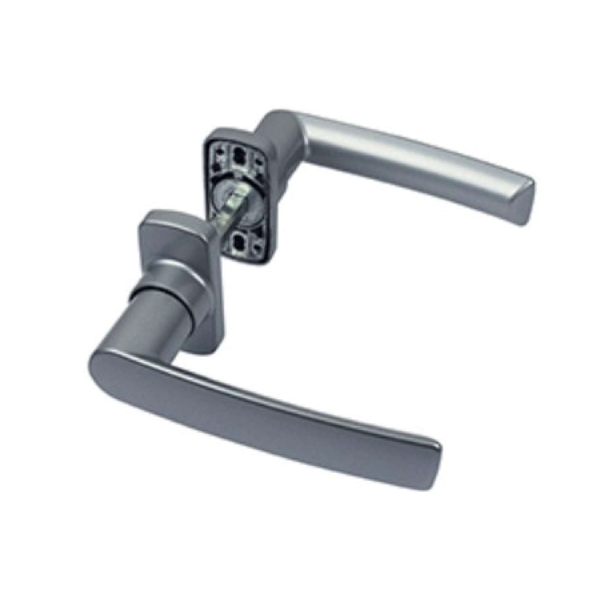 Maniglia doppia Hera per porta in alluminio - Fapim 2041