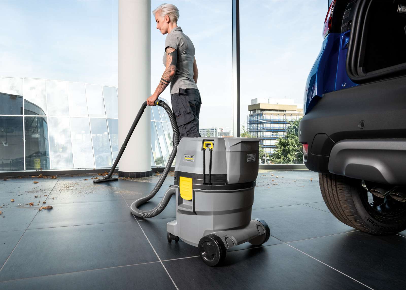 Bidone Aspiratutto a batteria NT 22/1 Ap Bp L Karcher
