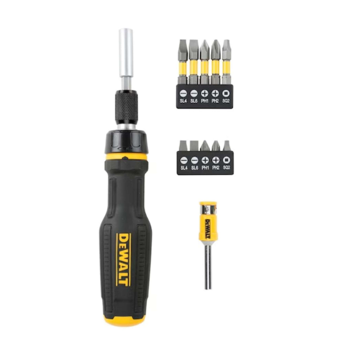Giravite a cricchetto porta inserti con barra telescopica - Dewalt DWHT0-66567