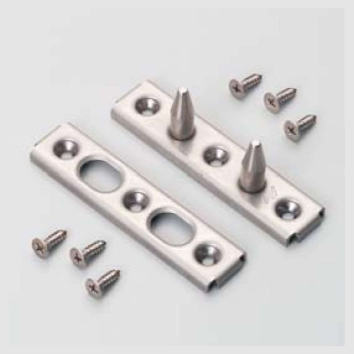Rostro antiscasso per porte ambidestro INOX - Savio 1459.3