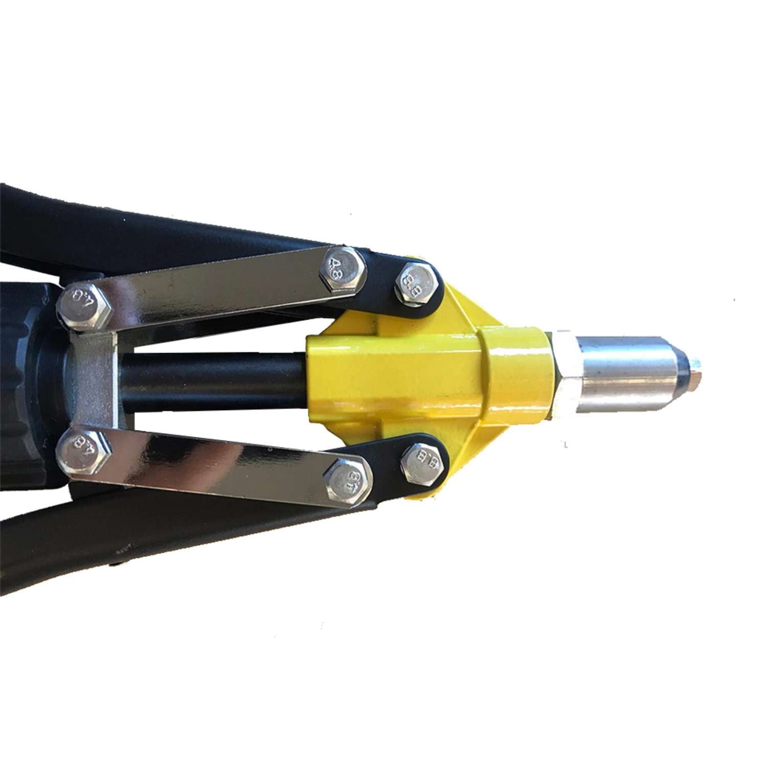 Rivettatrice a doppia leva rivetti alluminio Inox contenitore perni UM 90 RD45